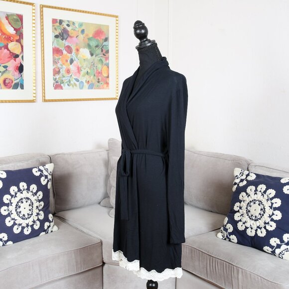 EBERJAY Lady Godiva Robe with Lace Hem - Picture 5 of 13